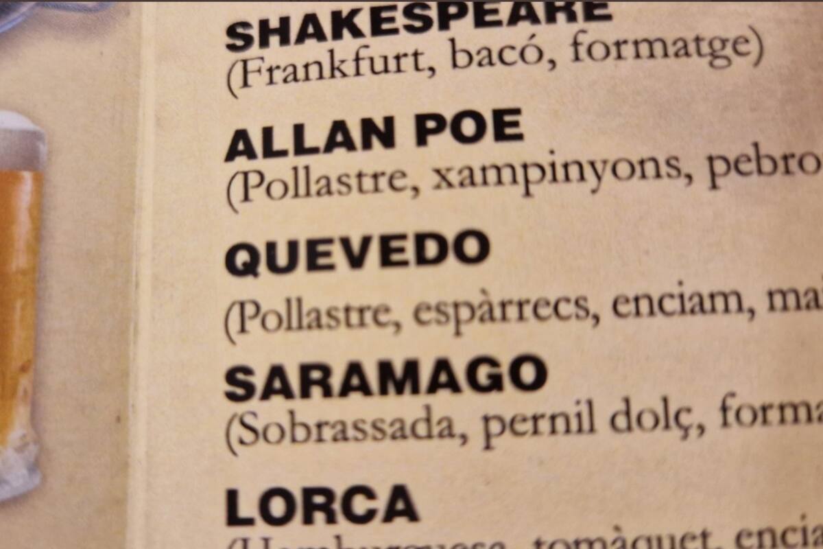 El menú de un restaurante español llamó la atención por un particular detalle
Foto: @Rickyexp