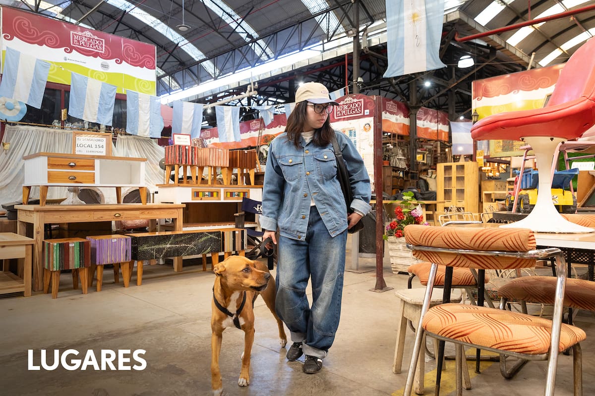 El Mercado de las Pulgas, un universo de objetos sobre las avenidas Dorrego y Alvarez Thomas