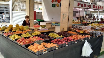 El mercado de Manacor donde se lo puede ver a Rafa como uno más