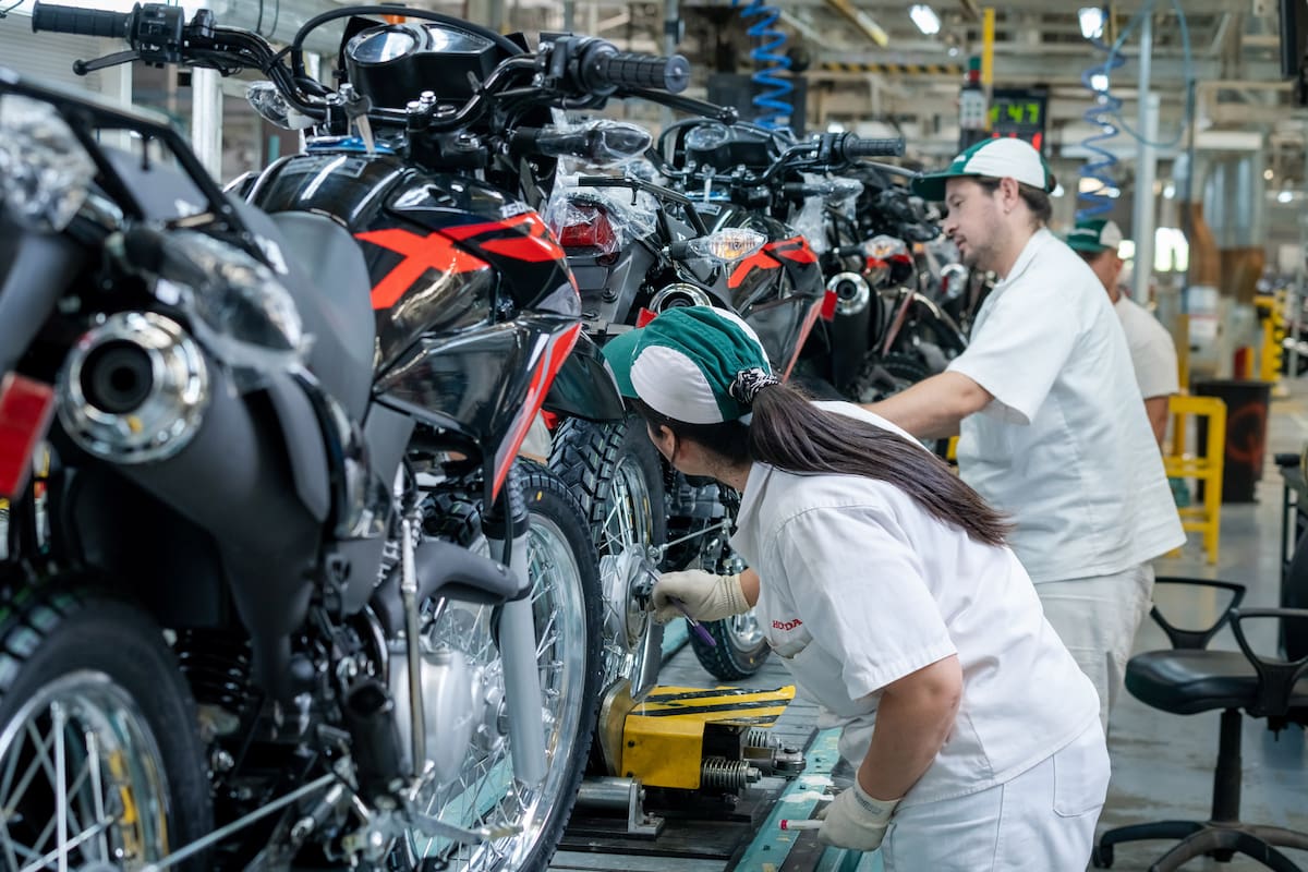 El mercado de motos cerró al alza respecto a 2023