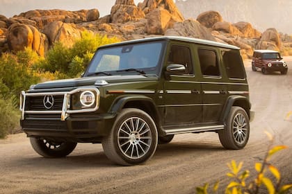 El Mercedes-Benz Clase G, otro que hace gala de la vieja estética