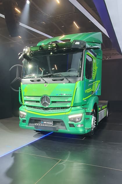 El Mercedes-Benz eActros promete una buena autonomía