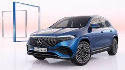 El Mercedes Benz EQA eléctrico