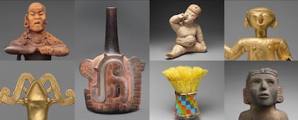 Piezas elaboradas en América del Norte, Central y del Sur miles de años antes de la colonización europea