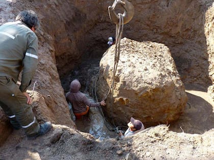 El meteorito fue hallado en Campo del Cielo