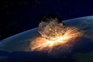 El meteorito tenía entre 40 y 60 km de diámetro y dejó un cráter de 500 km de diámetro