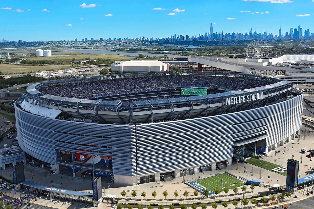 El MetLife Stadium es el estadio con más capacidad que será sede de la Copa América 2024, con espacio para 82.500 espectadores