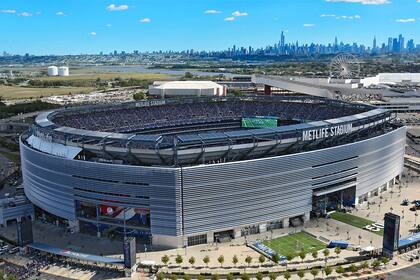 El MetLife Stadium se encuentra en East Rutherford, dentro de Nueva Jersey