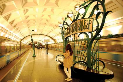 El metro fue usado como búnker nuclear durante la Segunda Guerra.