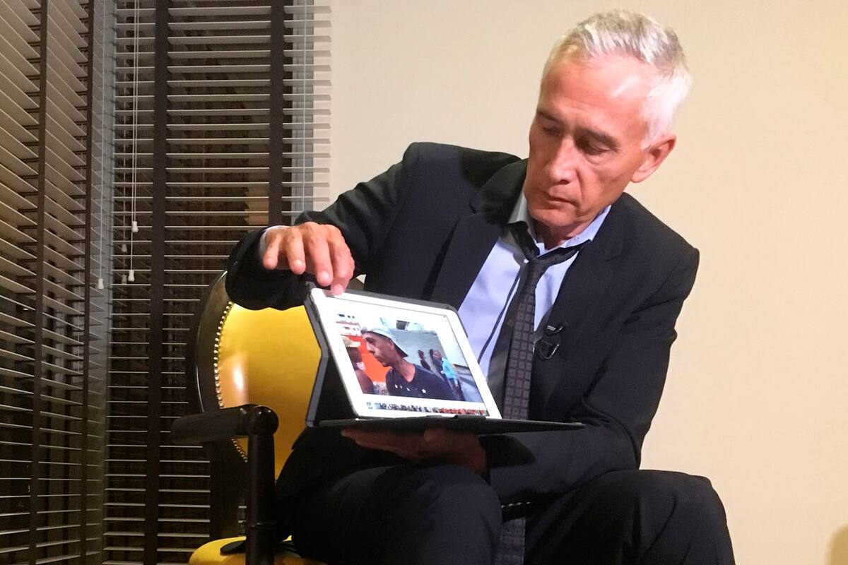 El mexicano Jorge Ramos y su equipo permaneció en el Palacio de Miraflores por dos horas