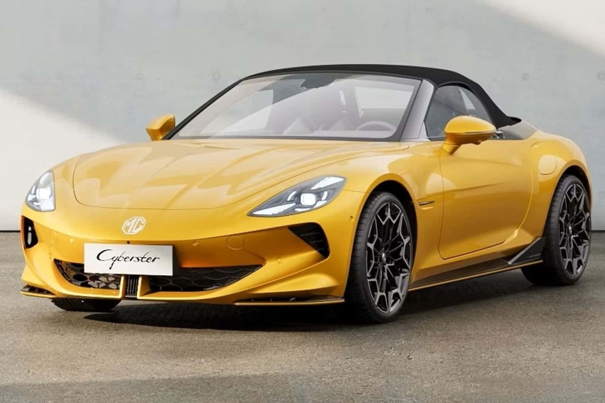 El MG Cyberster, el deportivo de la marca que nació en Inglaterra