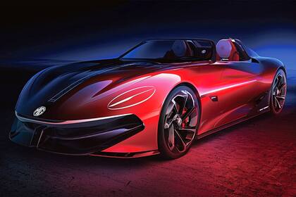 El MG Cyberster promete una autonomía de 800 km