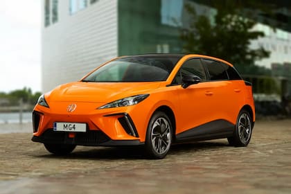 El MG4, un hatch con aire deportivo