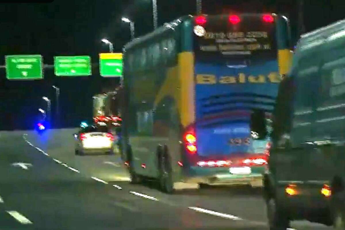 El micro que transportó desde La Quiaca a Buenos Aires a los hinchas del DIM