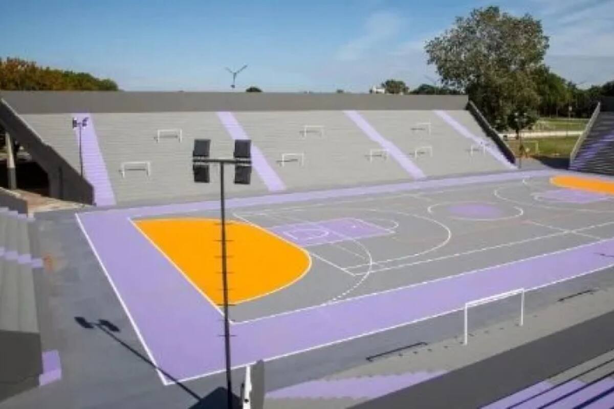 El microestadio Presidente Néstor Kirchner