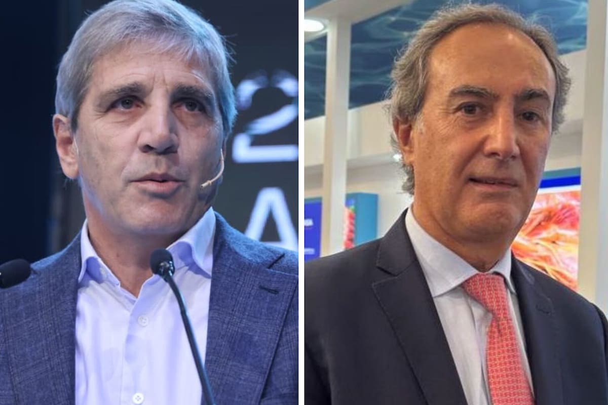 El ministro Caputo y Eduardo Boiero, empresario del sector pesquero