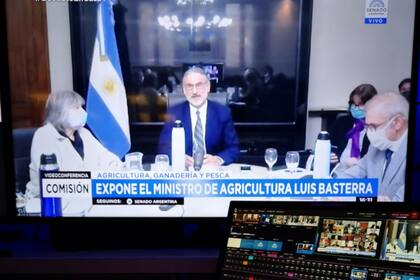 El ministro de Agricultura, Luis Basterra