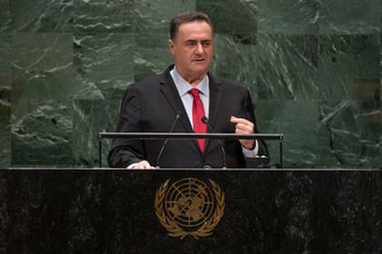 El ministro de Asuntos de Exteriores de Israel, Yisrael Katz