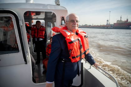 El ministro de Defensa, Jorge Taiana