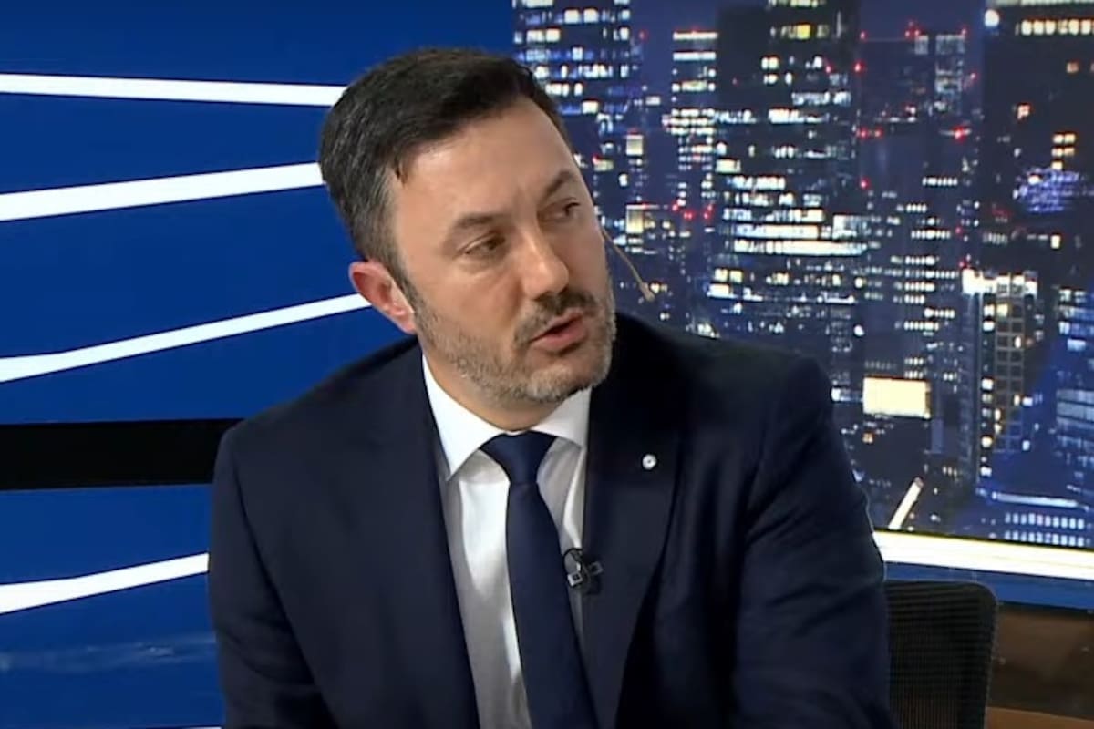 El ministro de Defensa, Luis Petri, entrevistado en LN+ por Luis Majul