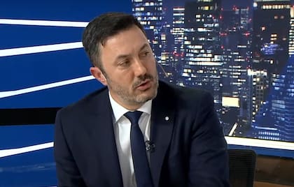 El ministro de Defensa, Luis Petri