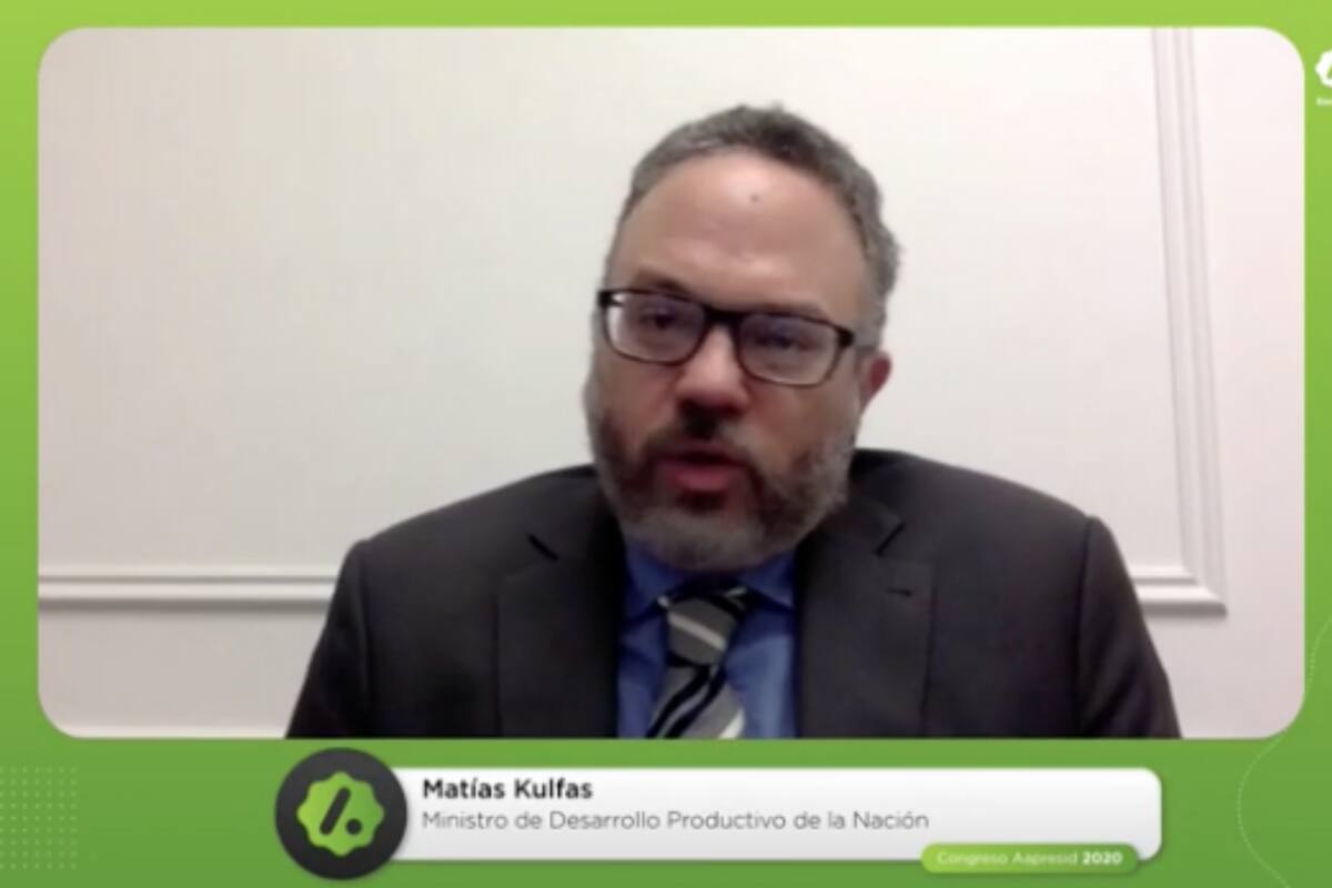 El ministro de Desarrollo Productivo, Matías Kulfas cerró el Congreso de Aapresid