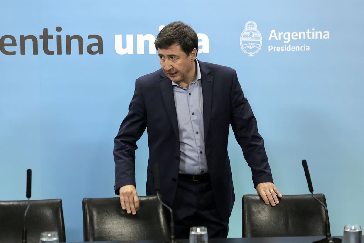 El ministro de Desarrollo Social, Daniel Arroyo