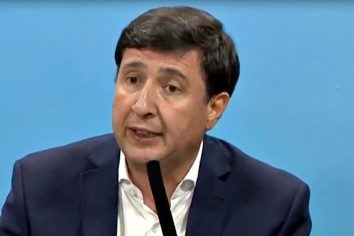 El ministro de desarrollo social, Daniel Arroyo