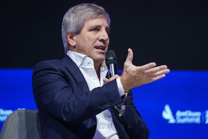 El ministro de Economía argentino, Luis Caputo.