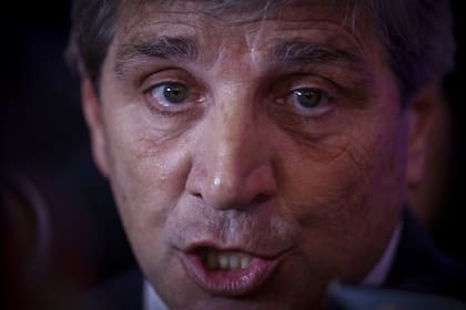 El Ministro de Economía de la Nación Argentina Toto Caputo en la conferencia libertaria vientos de cambio.