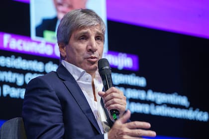 El ministro de Economía de la Nación, Luis Caputo