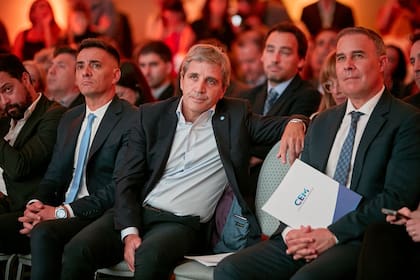 El ministro de Economía de la Nación, Luis "Toto" Caputo