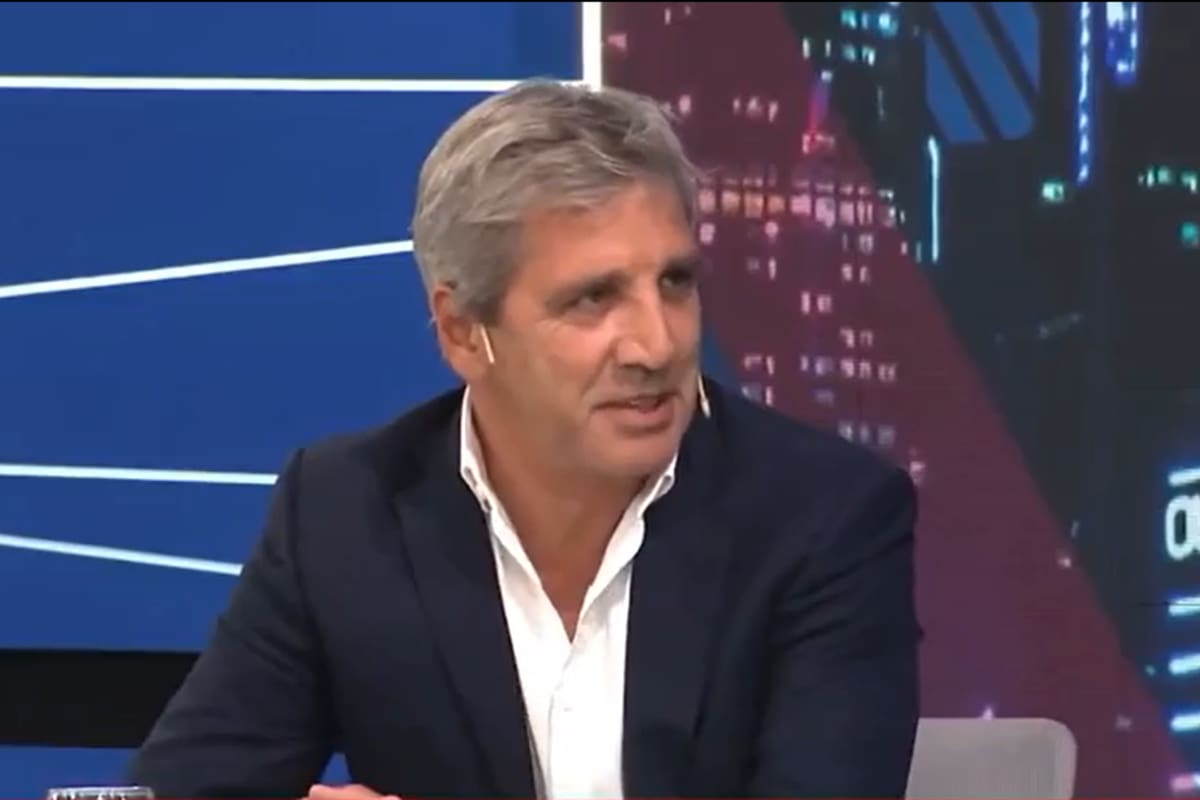 El ministro de Economía, Luis Caputo