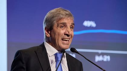 El ministro de Economía Luis Caputo