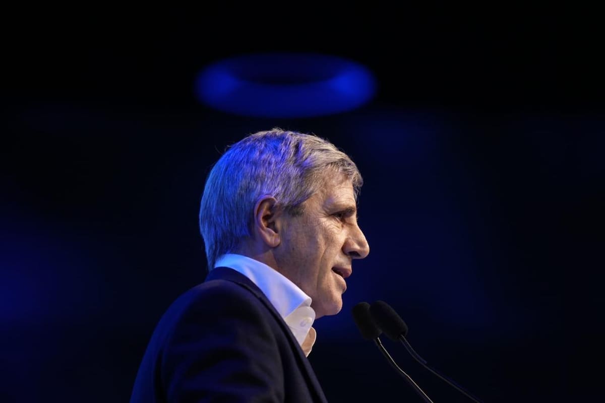 El ministro de Economía, Luis Caputo