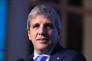 El ministro de Economía, Luis Caputo