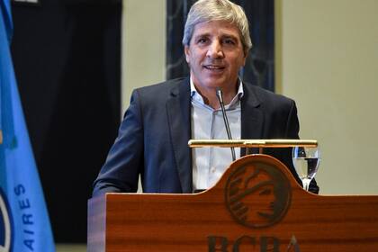 El ministro de Economía, Luis Caputo