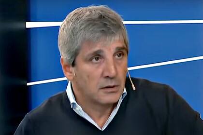 El ministro de Economía, Luis Caputo