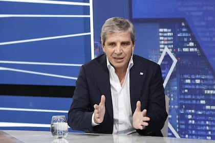 El ministro de Economía, Luis Caputo