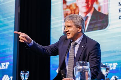 El ministro de Economía, Luis Caputo.