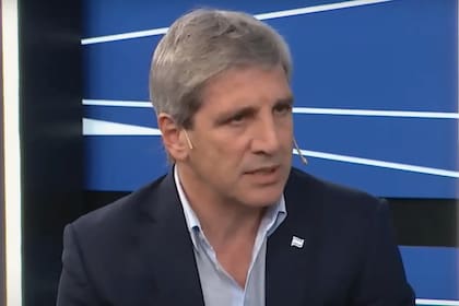 El ministro de Economía, Luis Caputo, en La Cornisa (LN+)
