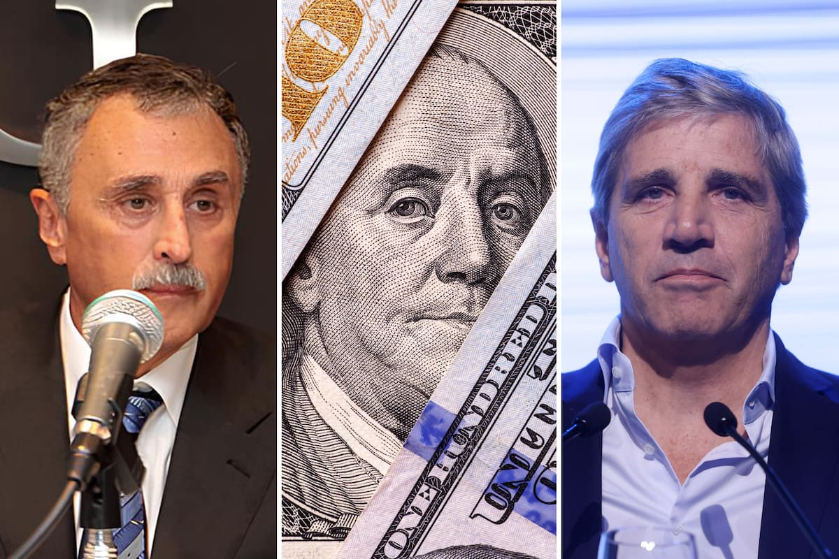 El ministro de Economía, Luis Caputo, marca el camino para otras carteras, como la de Salud, que conduce Mario Lugones
