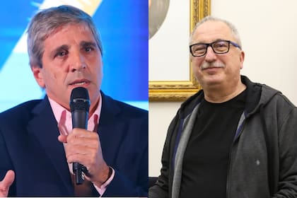 El ministro de Economía, Luis Caputo, y el gobernador de Misiones, Hugo Passalacqua