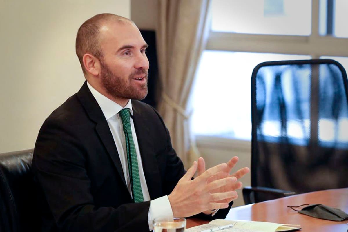 El Ministro de Economía, Martín Guzmán