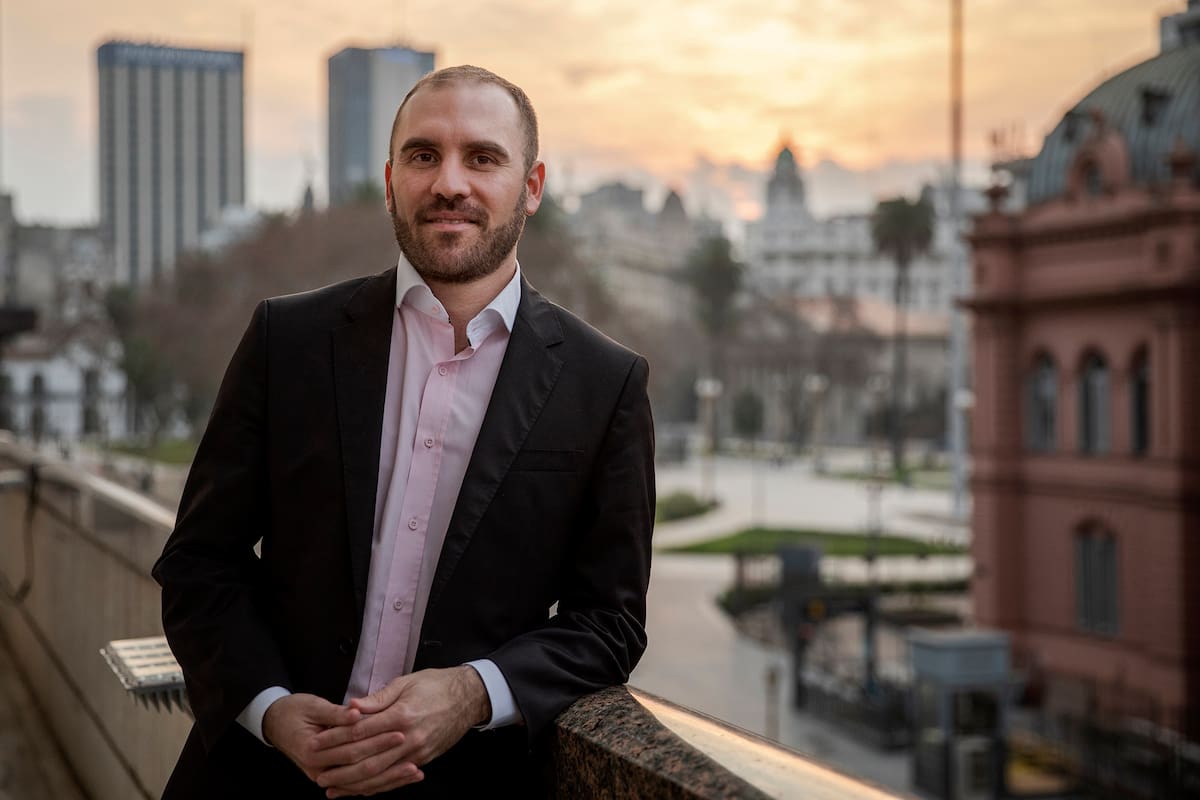 El ministro de economía Martín Guzmán