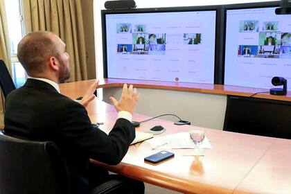 El Ministro de Economía, Martín Guzmán