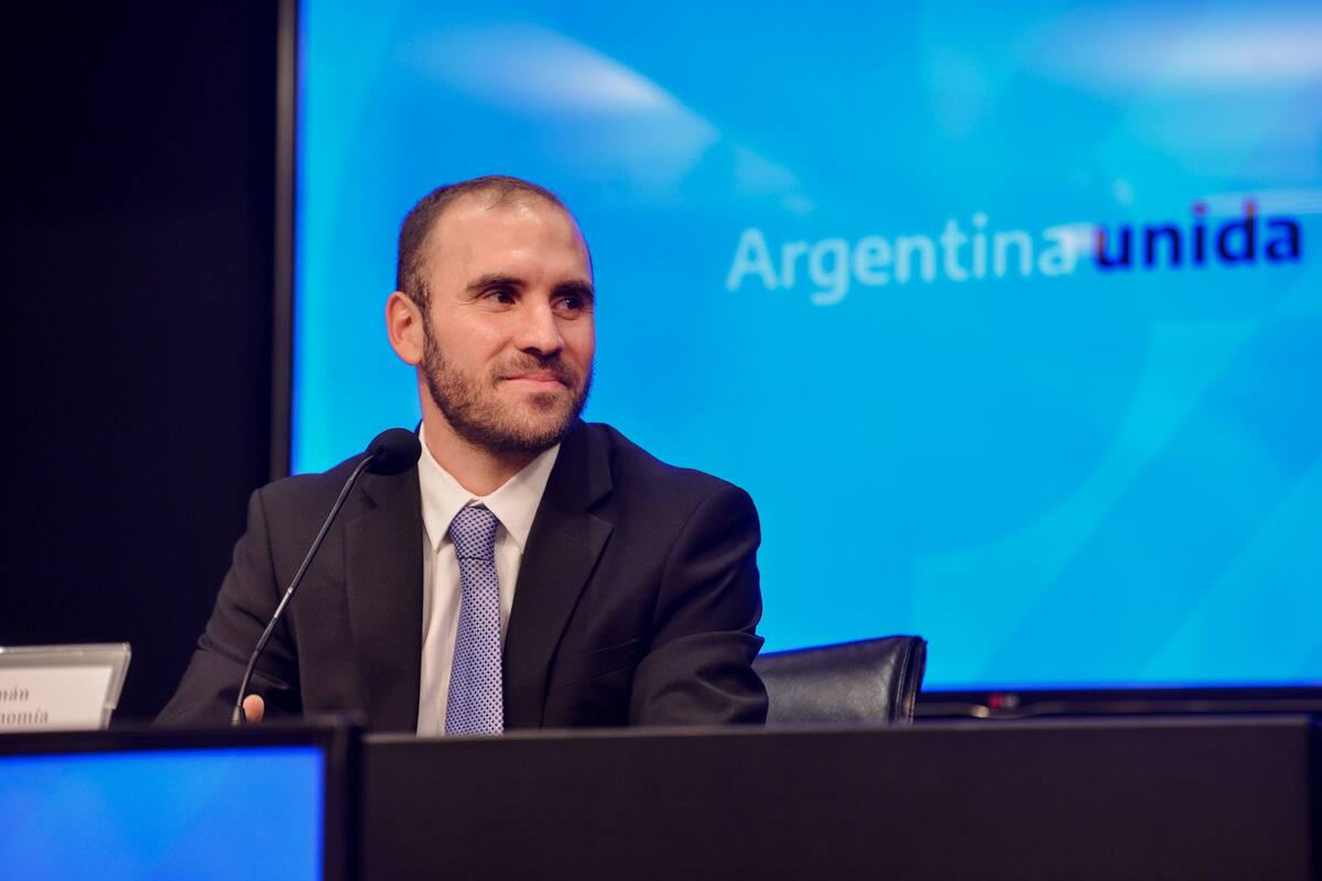 El ministro de Economía, Martín Guzmán