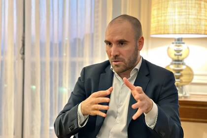 El ministro de economía, Martín Guzmán