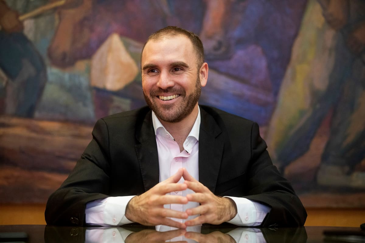 El ministro de economía Martín Guzmán