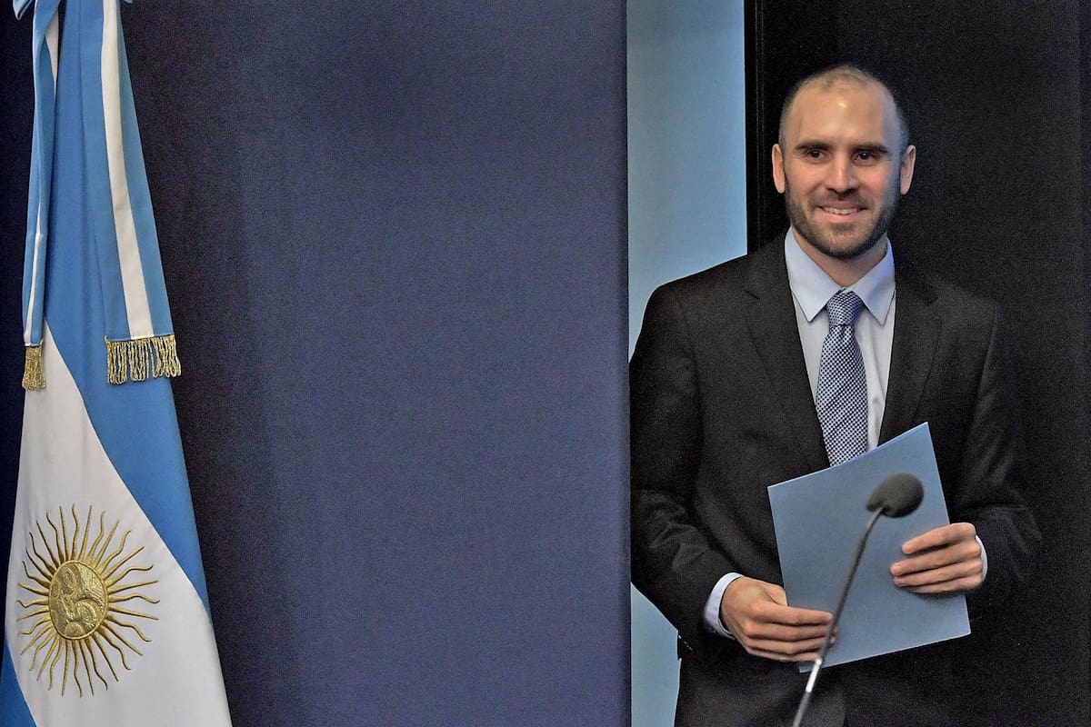 El ministro de Economía Martín Guzmán